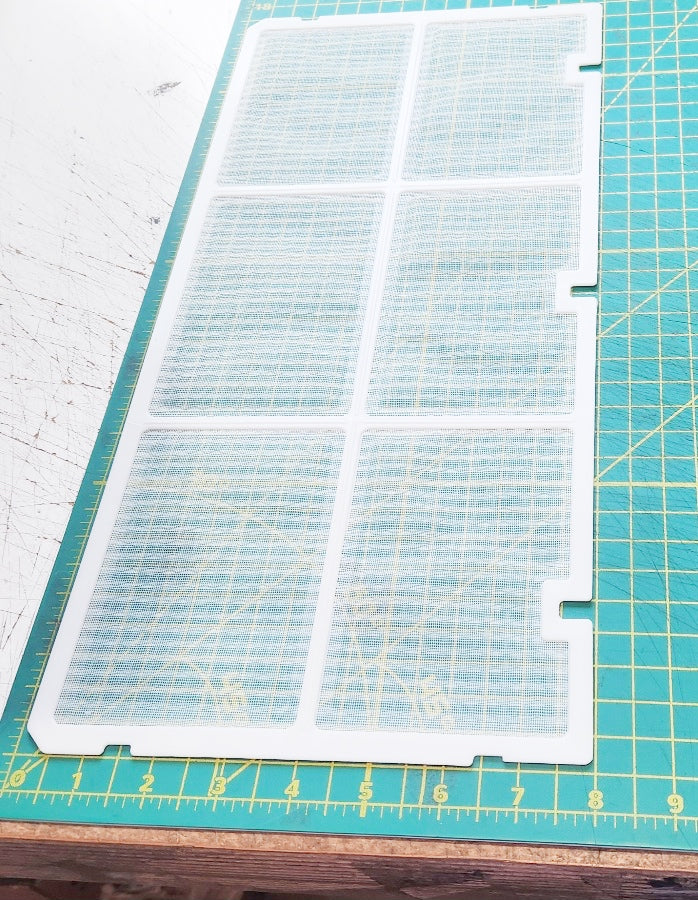 GE AC Filter WJ71X10657 for GE Air Conditioners 17" x 8"