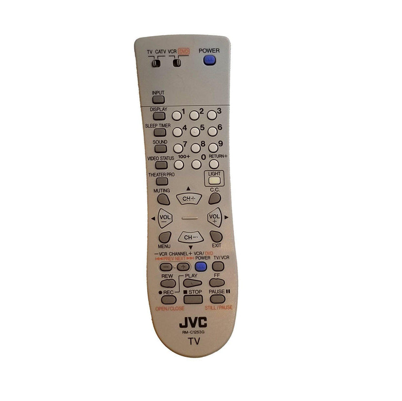 JVC OEM Remote Control RM-C1253G for JVC TVs - Awesome Remote Controls