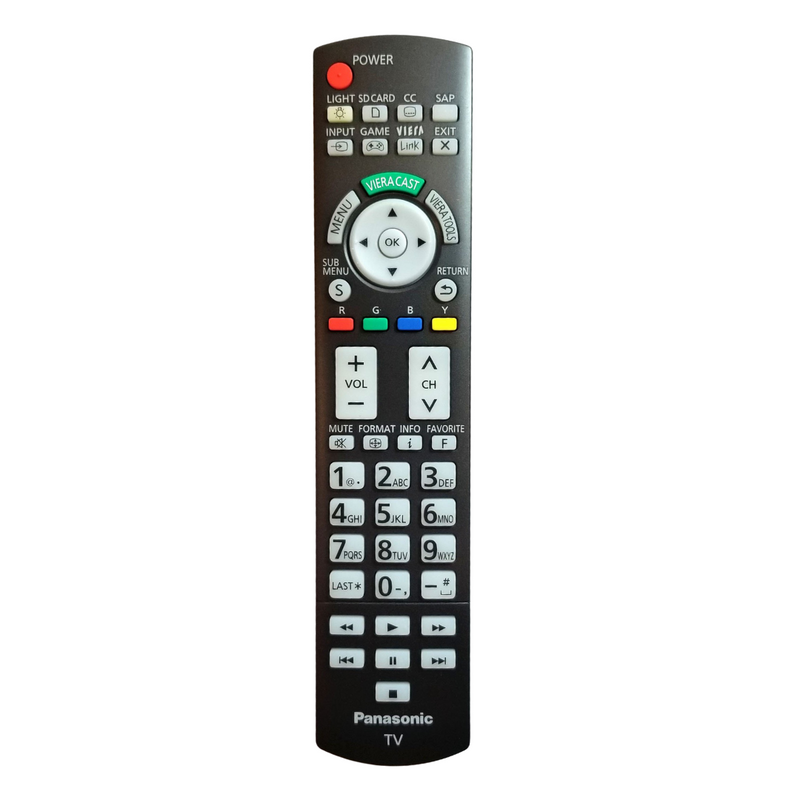 Panasonic OEM Remote Control N2QAYB000486 for Panasonic TVs - Awesome Remote Controls