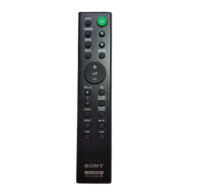 Sony OEM Remote Control RMT-AH200U for Sony AV Systems/Soundbars - Awesome Remote Controls