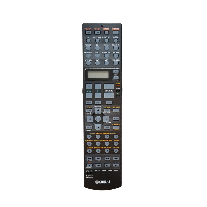 Yamaha OEM Remote Control WK480700, RAV369 for Yamaha Audio Receivers - Awesome Remote Controls