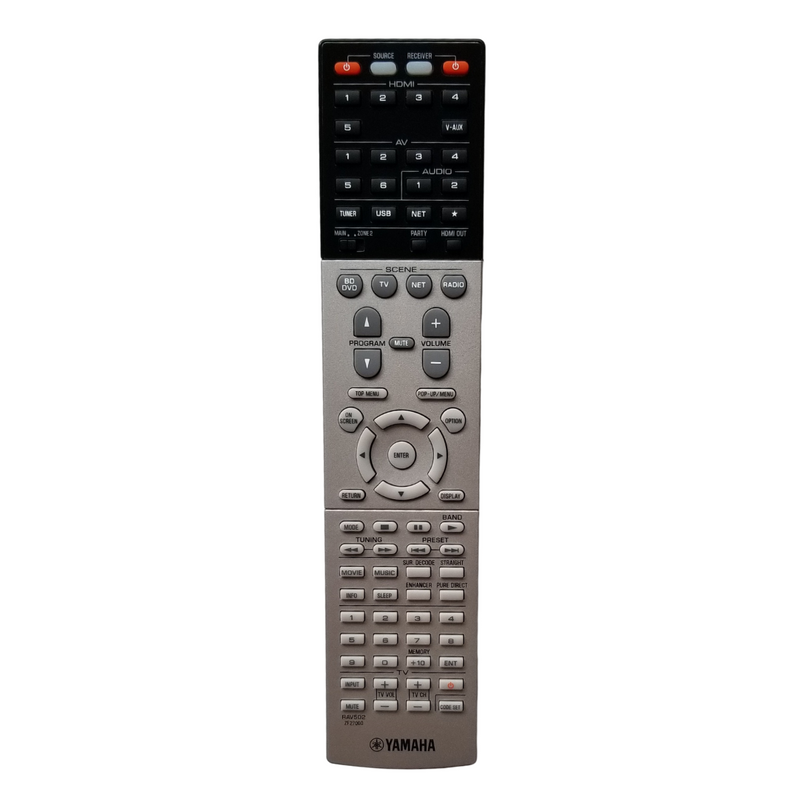 Yamaha OEM Remote Control ZF27000, RAV502 for Yamaha Audio Systems - Awesome Remote Controls