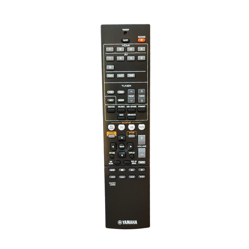 Yamaha OEM Remote Control ZJ66500, RAV521 for Yamaha Audio Receivers - Awesome Remote Controls