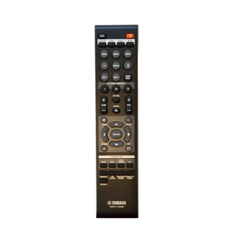 Yamaha OEM Remote Control ZK608900 for Yamaha Audio Soundbars - Awesome Remote Controls